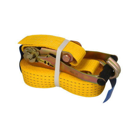 Chinga fixare Transporting belt 8m/75+05m rated voltage power Stf: 300daN strength: 2000/4000daN with a a ratchet CARGOPARTS PK08M-01-4T