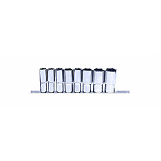 &quot;Set chei tubulare Sockets set 8 pcs socket / drive: 1/2&quot;&quot; long profile: 6-point 17 19 21 22 24 27 30 32 packaging: bar&quot; PROFITOOL 0X23178MR08