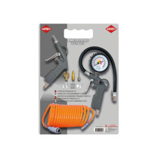 Inflating guns and manometers Air gun / Inflating gun for blowing through for pumping analogue pressure bar: 0-12 bar AIRPRESS 4300027