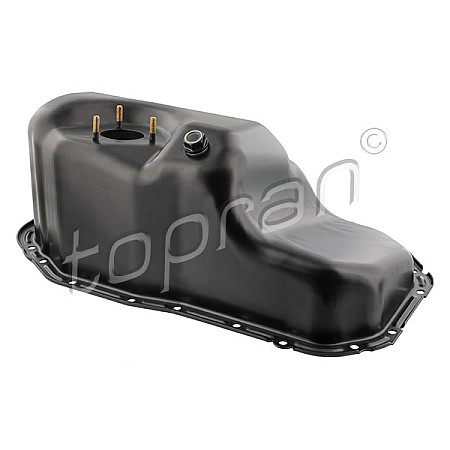 Baie de ulei with sensor hole steel AUDI A1 A3 SEAT ALTEA ALTEA XL IBIZA IV IBIZA IV SC IBIZA IV ST LEON TOLEDO IV SKODA FABIA II OCTAVIA II RAPID ROOMSTER 1.2 11.08- HANS PRIES HP118 698