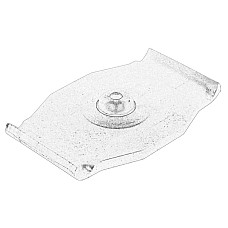 Placa frictiune, arc parabolic Suspension spring elements for vehicles with single leaf spring CITROEN JUMPER FIAT DUCATO PEUGEOT BOXER 2.0D-3.0D 04.06- OE FIAT 1386073080