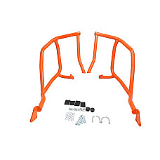 Crash Pad Engine cover engine bars RD Moto colour orange KTM ADVENTURE 990 2006-2013 RDMOTO RDM-CF53O