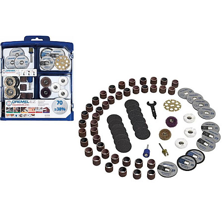 Discuri pentru taiere Adaptor / Biti / Disc / Disc de lustruire / Fisier rotativ grosime: 7mm lungime totala: 100mm DREMEL 2 615 E72 5JA