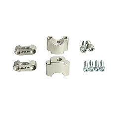 Volan Aluminiowe mocowanie kierownicy 286mm gruba do polki 45mm wysokosci kolor srebrny para do komp ZAP TECHNIX ZAP-P23SI