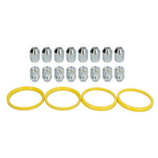 Trusa de montare a jantei de aliaj Fitting kit N 76x661 N M12x125 K21 CLOSED 1 kit / 4 wheels - B/N qty 16 MAK MAK 8000000497