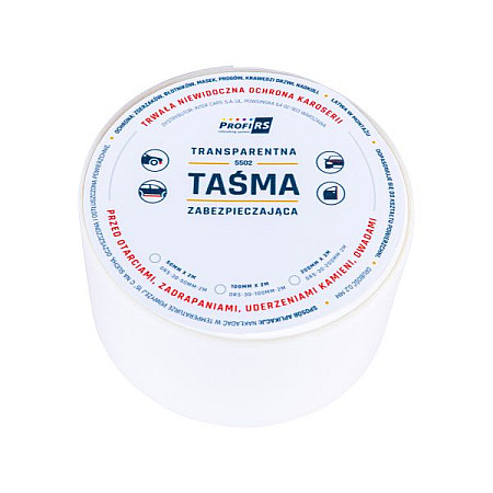 Materiale si benzi de mascare Banda protectoare protectoare culoare: transparent dimensiuni: 50mm/2m cantitate per impachetare: 1buc PROFIRS 0RS-30-50MM-2M