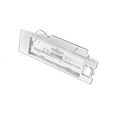 Iluminare numar de circulatie Licence plate lamp L/R  OPEL ASTRA H ASTRA J CORSA D INSIGNIA A MERIVA B VECTRA C 04.02-03.17 OE OPEL 62 23 513
