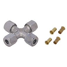 Cap de cuplare Montare TEKALAN cvadruplu/insurubate metal cantitate: 1buc con conectori insurubati butoi RECTUS CSK 08