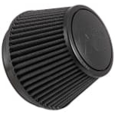 Filtru universal (con, airbox) Universal filter cone airbox filter length: 124mm outer diameter of the base: 191mm flange diameter 152mm - catalogue: www.knfilters.com K&amp;N FILTERS RU-3106HBK