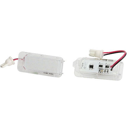Elemente iluminare Licence plate lamp LED ligght colour: white set 12V with road approval FORD C-MAX II FIESTA VI FOCUS II FOCUS III GALAXY II GRAND C-MAX KUGA I KUGA II MONDEO IV MONDEO V 05.06- M-TECH CLP033