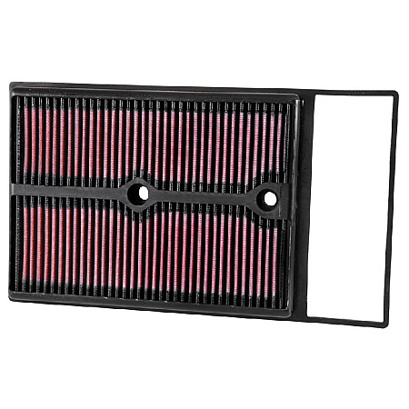 Panou de filtrare (cartus) Sports air filter outer length: 348mm outer width: 205mm height: 27mm shape: Flat  AUDI A1 SEAT IBIZA IV IBIZA IV SC IBIZA IV ST TOLEDO IV SKODA FABIA III RAPID 1.4D 07.08- K&amp;N FILTERS 33-3044