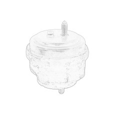 Suport motor motor pernele de stanga BMW 3 E46 2000-2005 330xd OE BMW 22 11 6 750 861