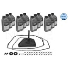 Set piese, schimb de ulei cutie de viteze automata Gearbox hydraulic filter With oil 09L 6HP19 A with seal  AUDI A4 B6 A4 B7 A6 ALLROAD C6 A6 C6 A8 D3 VW PHAETON 2.0-6.0 04.02-03.16 MEYLE 100 135 0003/XK