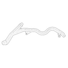 Radiator Furtun Tub Stream to the coolant pump-from the radiator BMW 1 E87 3 E46 3 E90 3 E91 3 E92 3 E93 5 E60 5 E61 6 E63 6 E64 X3 E83 X5 E53 2.0D/3.0D 09.01-12.13 OE BMW 11 53 7 802 632