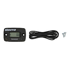 Ceas Motor hour meter can be installed in 2 and 4 stroke engines with 2 or 1 cylinder The meter does not require grounding and power supply SIERRA INTERNATONAL LLC 56969P
