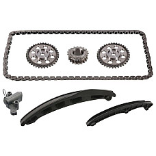 Chit lant de distributie Timing set chain + sprocket AUDI A3 SEAT ALTEA ALTEA XL CORDOBA IBIZA III IBIZA IV IBIZA IV SC IBIZA IV ST LEON TOLEDO IV SKODA FABIA II OCTAVIA II RAPID 1.4/1.6/1.6LPG 02.02- SWAG SW33100961