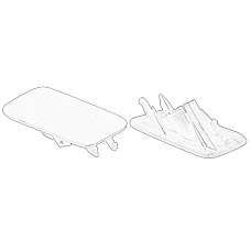 Conector spalator far Capacul duzei de spalarea farului Set 2 bucati CITROEN C5 III 02.08- OE PEUGEOT 7414YC