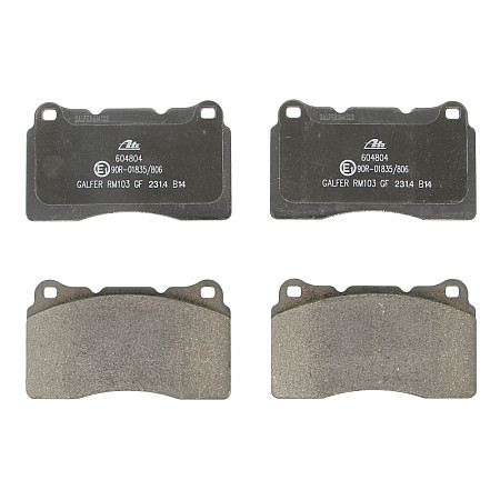 Set placute de frana Fata VOLVO S60 I V70 II RENAULT MEGANE III 2.0/2.5 01.03- ATE 13.0460-4804.2