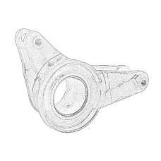 Pivot lagar,rola de tensionare 11282244058 / / consola curea de tensionare alternatorul BMW 2.5 TDS OPEL OMEGA OE BMW 11 28 7 786 259