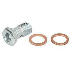 Surub cu cap tubular, incarcator Turbocharger oil hose screw M10x1 carved FIAT CROMA OPEL ASTRA H ASTRA H GTC SIGNUM VECTRA C VECTRA C GTS ZAFIRA B 1.9D 04.04-04.15 EVORON EVMK0198