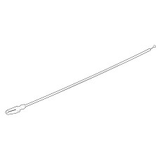 Centura/Grinda/Intarirea centurii Engine hood cable SEAT LEON 1.2-2.0D 05.05-08.13 OE SEAT 1P1 823 531