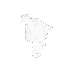 Levier de schimbare viteze Gear change lever 5-gears lever rod knob bellows FIAT DOBLO DOBLO/MINIVAN 05.04- OE FIAT 46313621