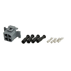 Stecher Mufa de metalica numar pini: 4 forma mufa: dreptunghiular pentru lampi spate VOLVO FH12 08.93- TRUCKLIGHT 7760035C