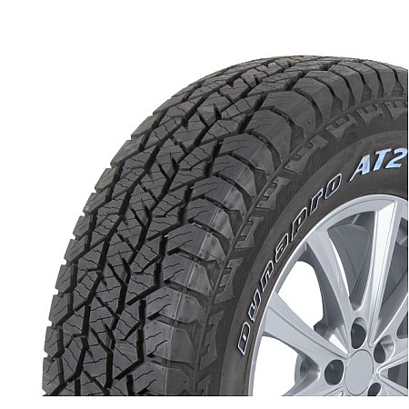 Anvelope vara SUV/4x4 1023522 Dynapro AT2 RF11 HANKOOK Vara Anvelopa 4x4 / SUV FR etichete: Din data de 01.05.2021: eficienta combustibil - D aderenta pe teren umed - D clasa de masurare a zgomotului i rezistenei HANKOOK 255/60R18 LTHA 108T RF11