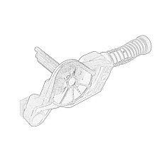 Levier shimbare viteze Gear change lever shifter AUDI A1 SEAT IBIZA IV IBIZA IV SC IBIZA IV ST TOLEDO IV SKODA FABIA II RAPID ROOMSTER VW POLO V 05.09- OE SKODA 6R0 711 202A