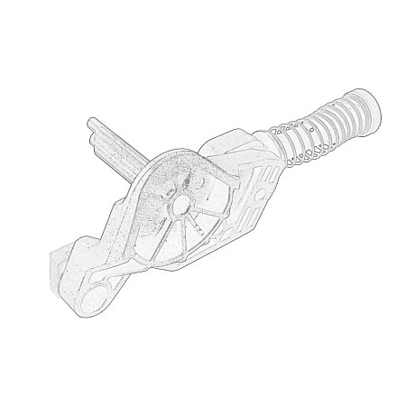 Levier shimbare viteze Gear change lever shifter AUDI A1 SEAT IBIZA IV IBIZA IV SC IBIZA IV ST TOLEDO IV SKODA FABIA II RAPID ROOMSTER VW POLO V 05.09- OE SKODA 6R0 711 202A