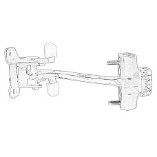 Fixare usa Limitator pentru usi Spate Dreapta/Stanga FIAT DOBLO DOBLO CARGO OPEL COMBO E TOUR / LIFE COMBO TOUR COMBO/MINIVAN 01.10- OE FIAT 52055133