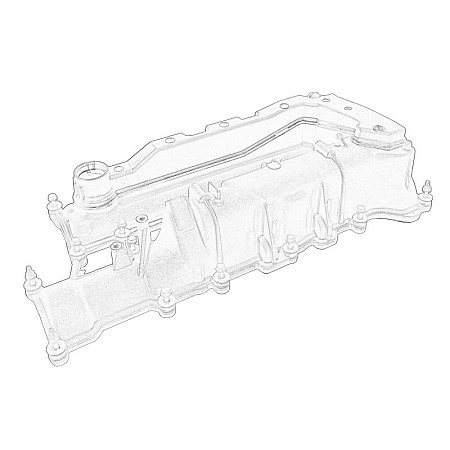 Culbutor Capac Rocker cover OPEL ASTRA J ASTRA J GTC ASTRA K CASCADA INSIGNIA A INSIGNIA A COUNTRY INSIGNIA B INSIGNIA B GRAND SPORT ZAFIRA C 1.6 06.12- OE OPEL 55596087