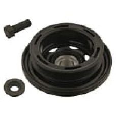 Fulie curea, arbore cotit Crankshaft pulley number of ribs: 5  MERCEDES C CL203 C T-MODEL S202 C T-MODEL S203 C T-MODEL S204 C W202 C W203 C W204 CLC CL203 CLK C209 2.0D-3.0D 09.97- SWAG SW10933600