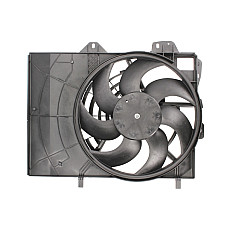 Ventilator, radiator Ventilator radiator cu carcasa DS DS 3 CITROEN C2 C2 ENTERPRISE C3 AIRCROSS II C3 I C3 II C3 III C3 PICASSO C4 CACTUS C-ELYSEE DS3 OPEL CROSSLAND X /LAND 1.0-1.6LPG 02.02- TYC TYC 805-0011