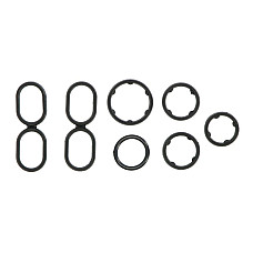 Set garnitura de baza a filtrului de ulei Oil radiator gasket set CHRYSLER 300C PACIFICA TOWN &amp; COUNTRY VOYAGER V DODGE CHALLENGER CHARGER GRAND JOURNEY FIAT FREEMONT JEEP CHEROKEE WRANGLER III 3.2-3.6LPG 09.10- USA 68191356AA-1 NOW