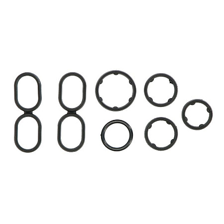 Set garnitura de baza a filtrului de ulei Oil radiator gasket set CHRYSLER 300C PACIFICA TOWN &amp; COUNTRY VOYAGER V DODGE CHALLENGER CHARGER GRAND JOURNEY FIAT FREEMONT JEEP CHEROKEE WRANGLER III 3.2-3.6LPG 09.10- USA 68191356AA-1 NOW