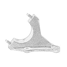 Suport rulment, lagar central ax cardanic Driveshaft support gearbox B5 MT FORD B-MAX C-MAX C-MAX II FIESTA V FIESTA VI FOCUS II FOCUS III GRAND C-MAX MONDEO IV 1.0-1.6LPG 11.01- OE FORD 1441178