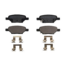 Set placute de frana Spate EN no ECE R90 certification CHEVROLET COBALT HHR PONTIAC G6 2.0-3.9 03.04- USA PMD1033AT