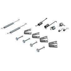 Set accesorii, sabot de frana Set de montaj pantofi de frana LUCAS FORD MONDEO I MONDEO II 1.6-2.0 02.93-09.00 DELPHI LY1140