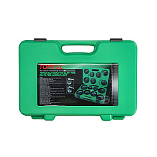 Cheie filtru ulei Prize TOPTUL pentru filtre de ulei un set de 16 piese in cutie de plastic TOPTUL JGAI1601