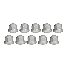 Piulita roata Wheel nut cap size27 low grey set 10pcs FEBER MP KO 0005-27 SZN/10
