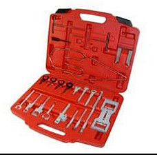 Altele scule speciale Zestaw kluczy specjalistycznych do demontazu radioodbiornikow samochodowych. Zastosowanie: Audi Becker BMW Chevrolet Ford Land Rover Mercedes Porsche Saab VW. Zestaw 53 elementy PROFITOOL 0XAT8108