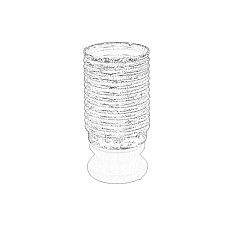 Capac protectie/Burduf, amortizor Shock absorber dust cover front L/R for adaptive drive left side for dynamic drive for M packet BMW 5 F10 5 F11 5 GRAN TURISMO F07 6 F13 2.0-4.4 01.09-10.17 OE BMW 31 33 6 778 784