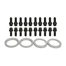 Trusa de montare a jantei de aliaj Fitting kit M 72x541 BLACK B M12x15x27 K17 1 kit / 4 wheels - B/N qty 16 MAK MAK 8000000205