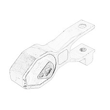 Suport motor bara de suspensie perna Grande Punto Cutie de viteze 1.2 1.4 MPI FIAT Alfa MiTo 1.4 MPI OE FIAT 55700441