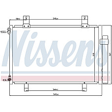 Condensator, climatizare Nissens radiator Klim. cu uscator Suzuki Swift 05 - NISSENS NIS 940057