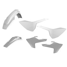 Kituri de plastic Off-road plastic accessories colour White HUSQVARNA FC TC 125-450 2016-2018 CEMOTO 91135 CEM