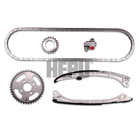 Chit lant de distributie Timing set chain + sprocket LEXUS IS II TOYOTA AURIS AVENSIS COROLLA COROLLA VERSO RAV 4 III RAV 4 IV VERSO 2.0D/2.2D 07.05- HEPU HEP21-0450