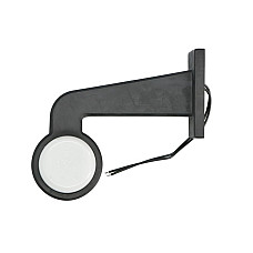 Lampa gabarit Outline marker lights L Red/White LED surface hose length 400mm on long arm 12/24V WAS 808L/II W 74.1N