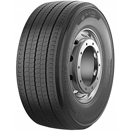 Anvelopa ax fata LKW 481323 X Line Energy F MICHELIN Anvelopa camion Autostrada Directie 3PMSF M+S 160K etichete: Din data de 01.05.2021: eficienta combustibil - A aderenta pe teren umed - B clasa de masurare a MICHELIN 385/55R22.5 CMI X L F AS